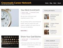 Tablet Screenshot of dev.crossroadscareer.org